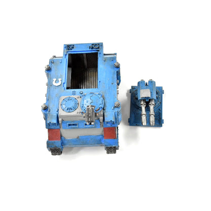 SPACE MARINES Razorback #1 ultramarines WELL PAINTED Warhammer 40K