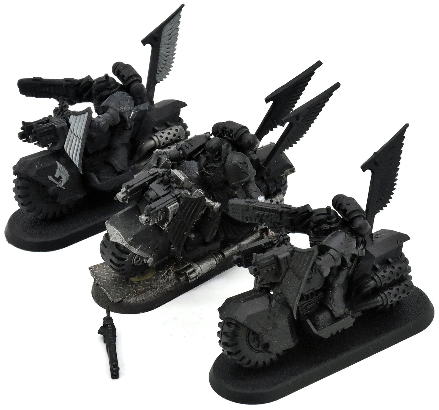 DARK ANGELS 3 Ravenwing Bike Squadron #6 Warhammer 40K