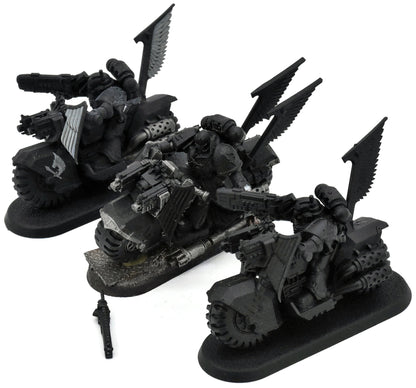 DARK ANGELS 3 Ravenwing Bike Squadron #6 Warhammer 40K