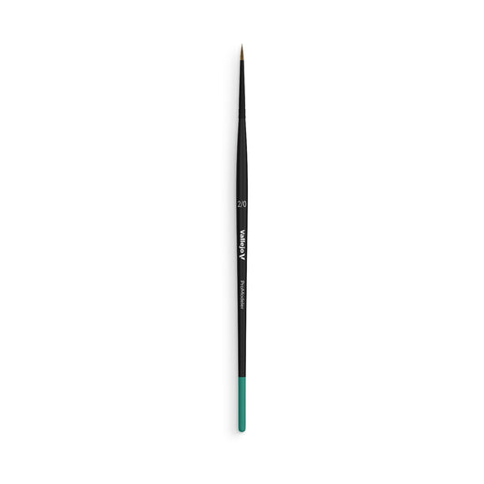 Vallejo - Natural Hair Round Brush No. 2/0 (VAL-B01020)
