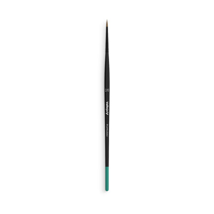 Vallejo - Natural Hair Round Brush No. 2/0 (VAL-B01020)