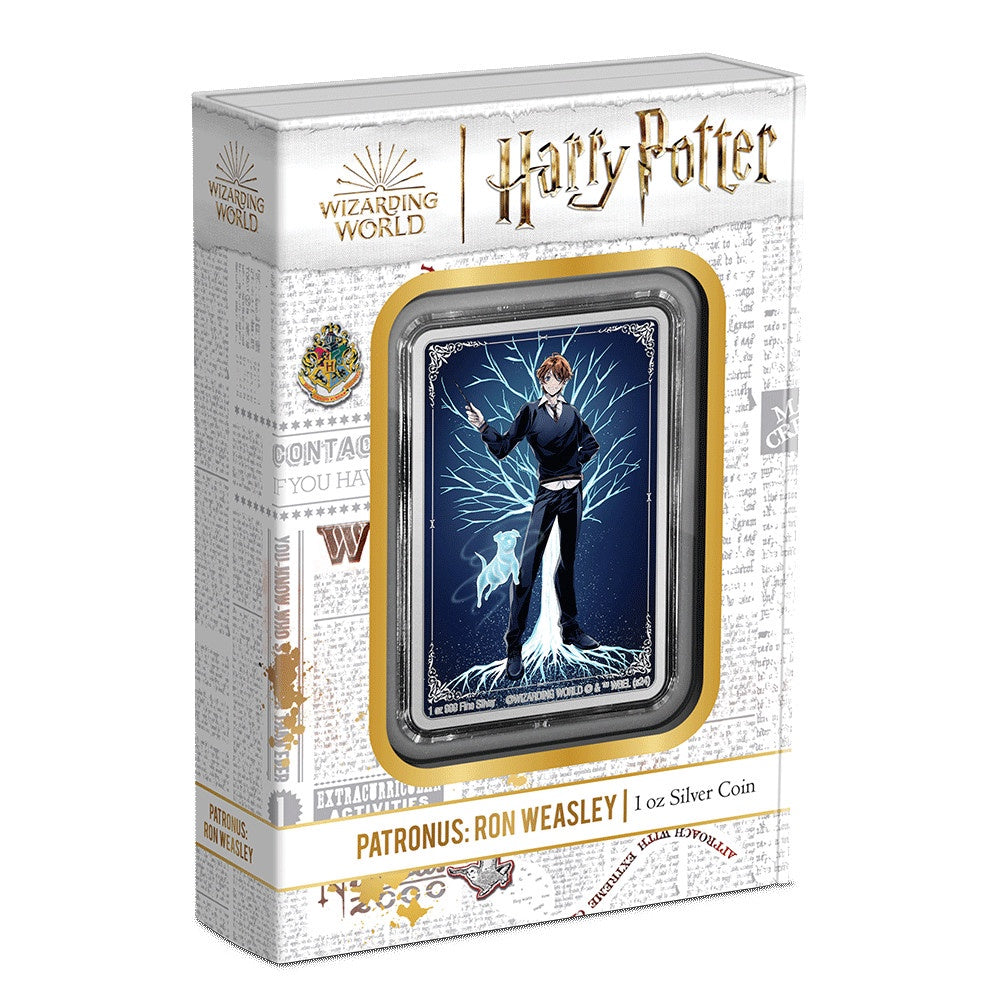 AGORO Warner - Patronus Ron Weasley 1oz Silver
