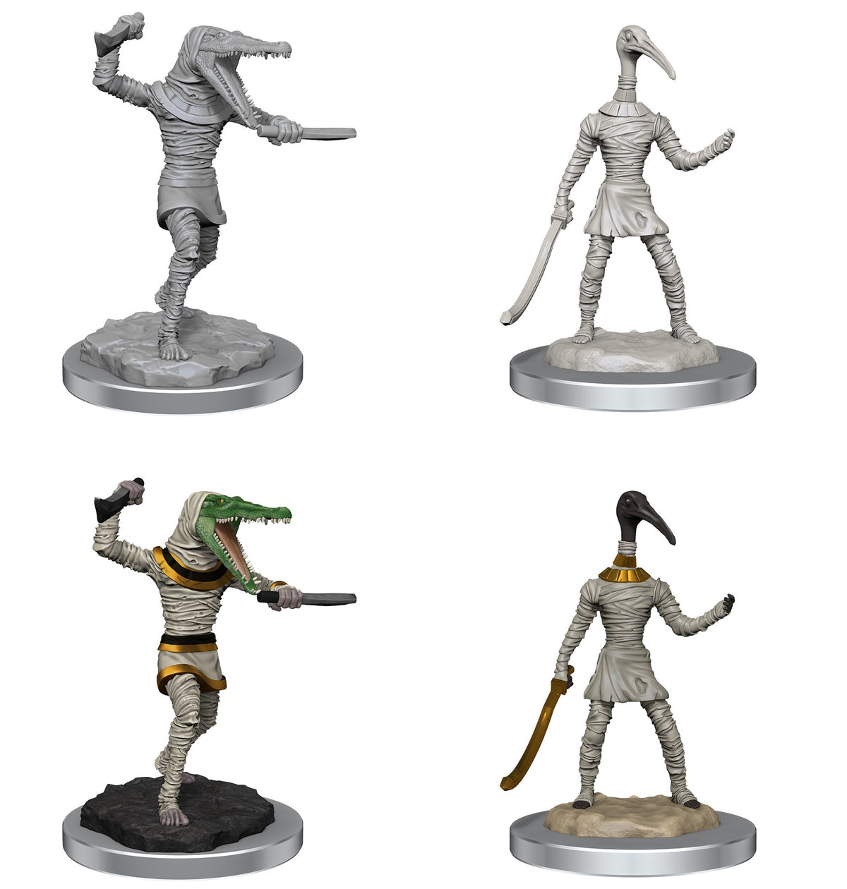 D&D Unpainted Minis Wv21 Mummies