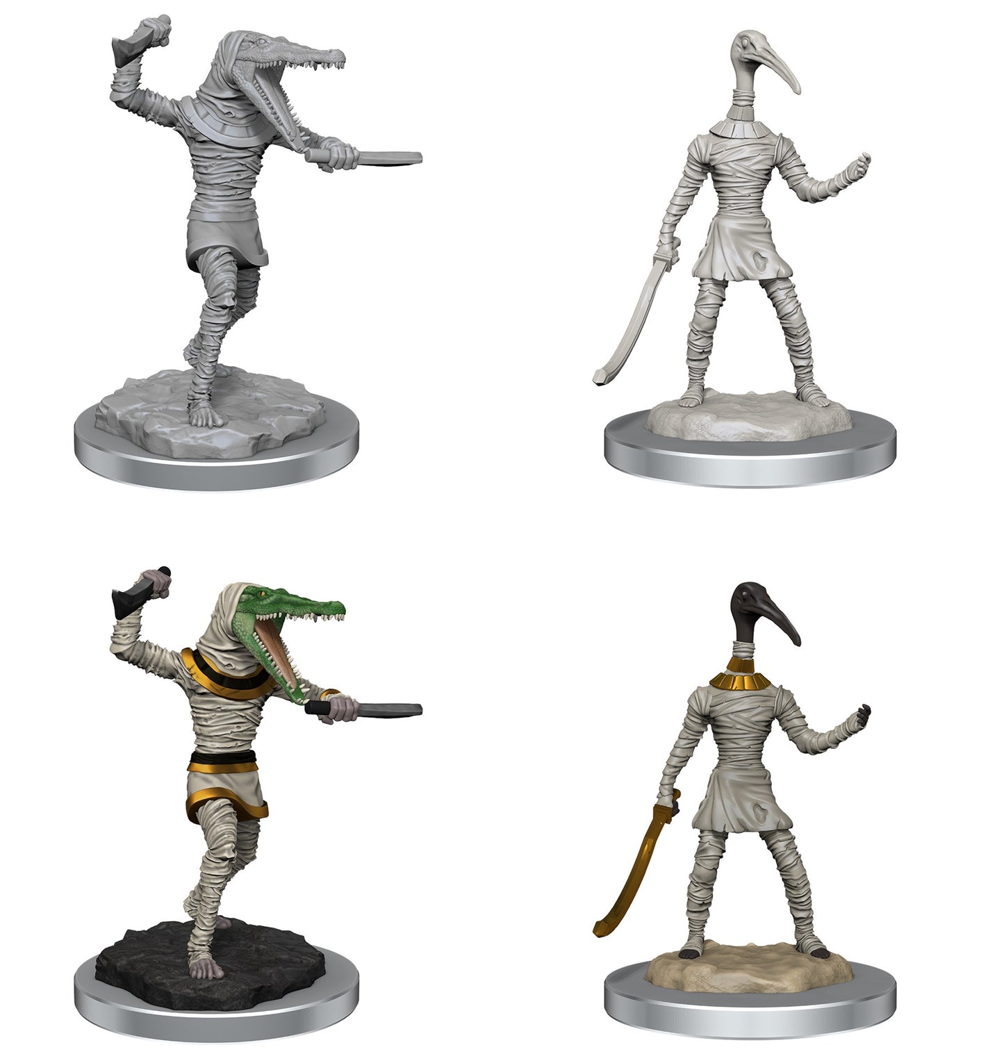 D&D Unpainted Minis Wv21 Mummies