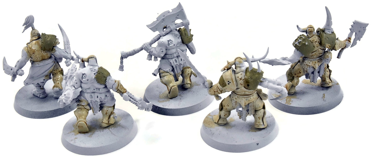MAGGOTKIN OF NURGLE 5 Putrid Blightkings #1 Sigmar