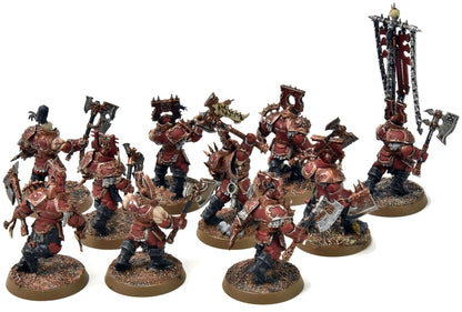 SLAVES TO DARKNESS 10 Blood Warriors #1 PRO PAINTED SIGMAR