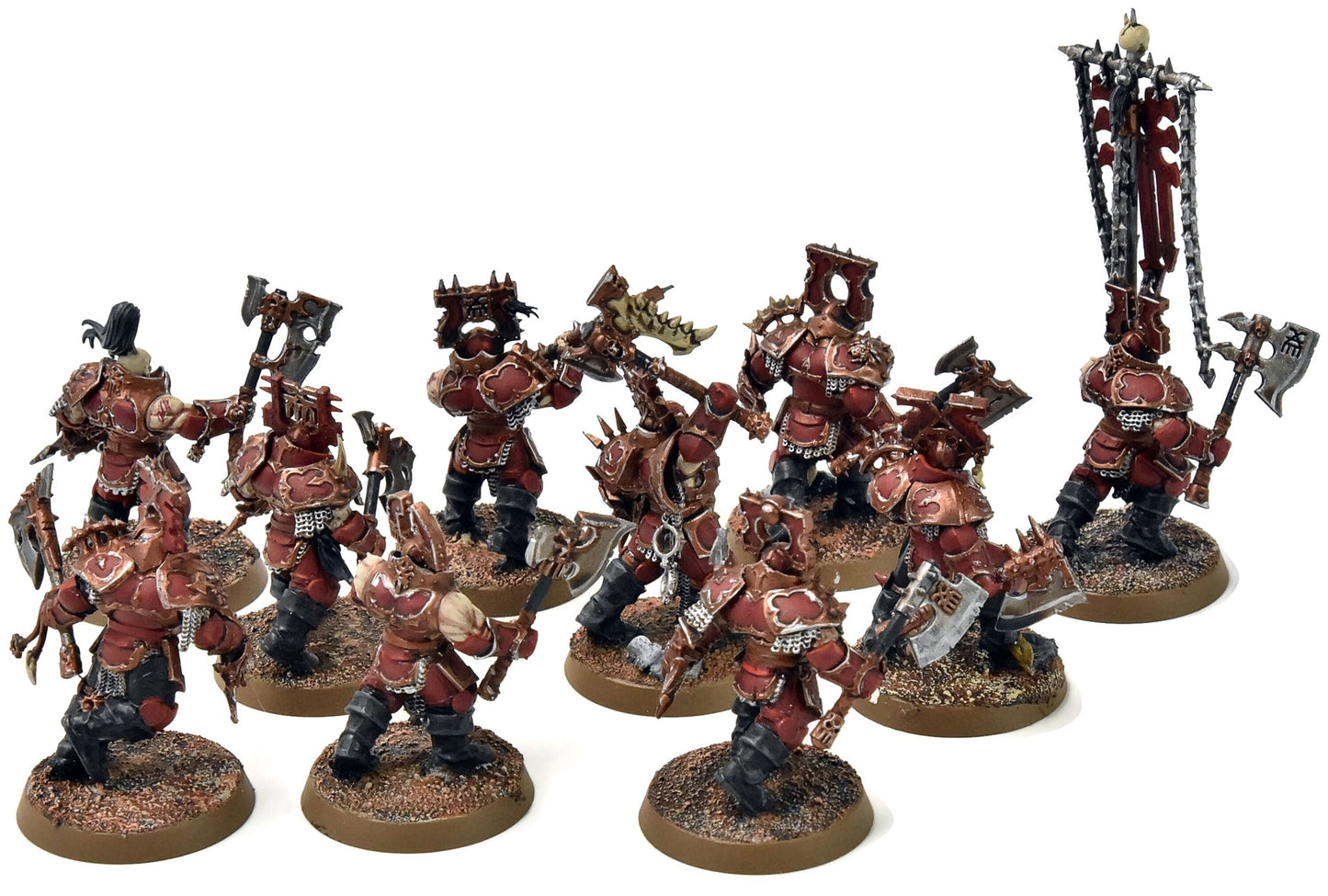 SLAVES TO DARKNESS 10 Blood Warriors #1 PRO PAINTED SIGMAR