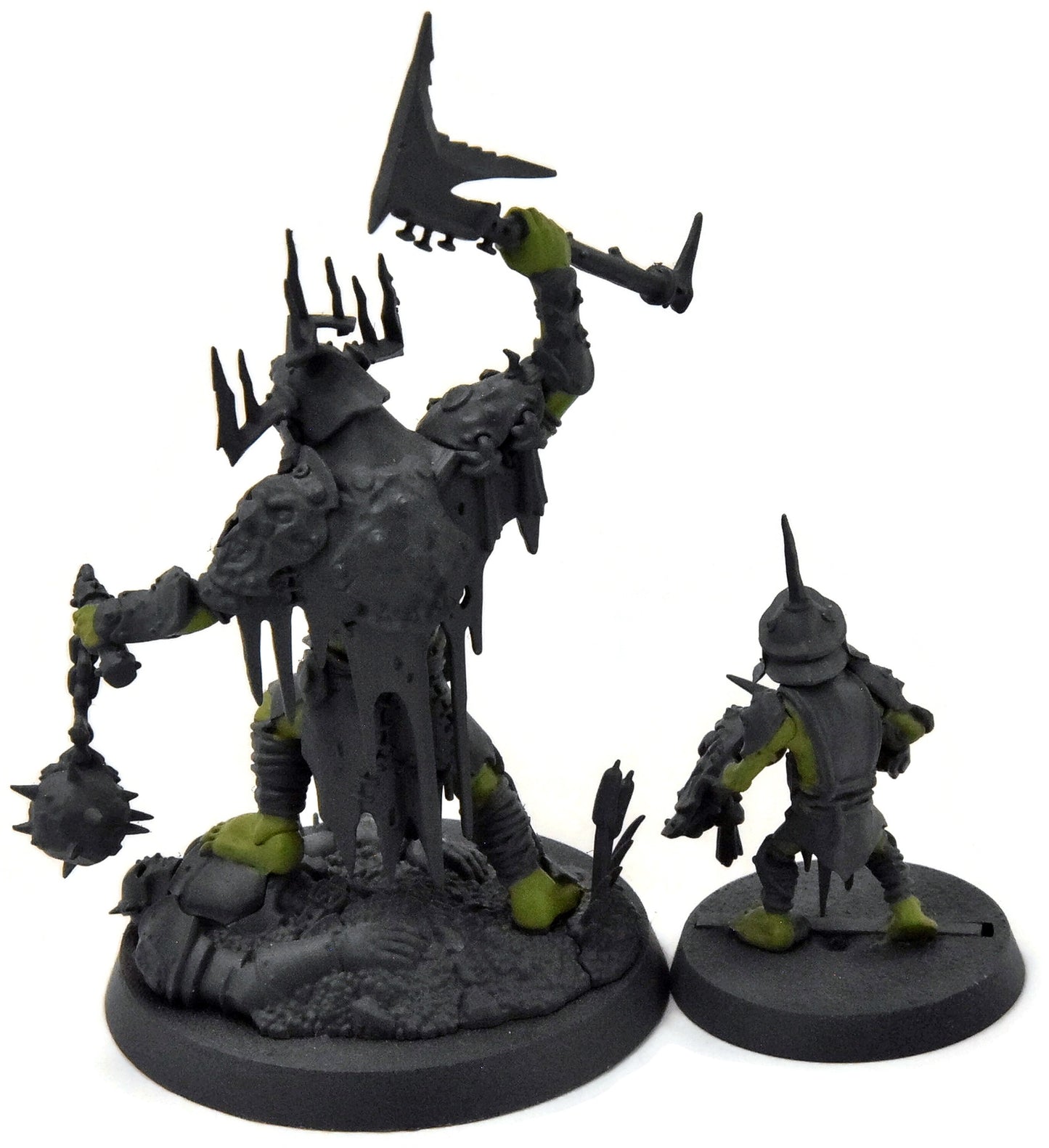 ORRUK WARCLANS Killaboss with Stab-Grot #1 Warhammer Sigmar