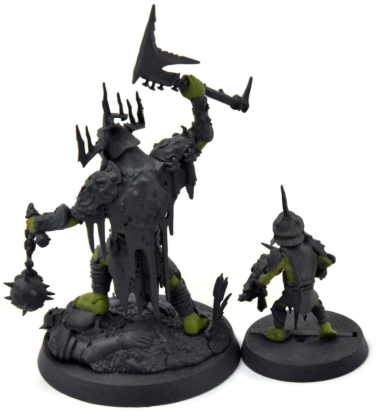 ORRUK WARCLANS Killaboss with Stab-Grot #1 Warhammer Sigmar