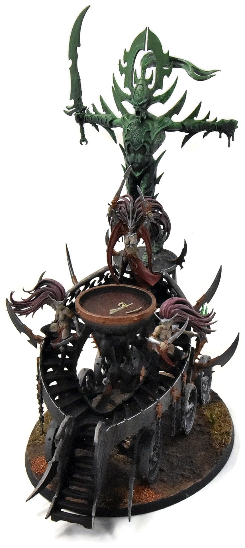 DAUGHTERS OF KHAINE Slaughter Queen On Cauldron Of Blood #2 WELL PAINTED