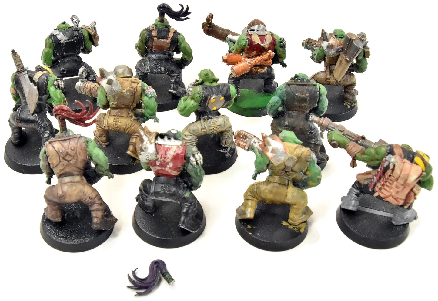 ORKS 12 ork boyz with Special Weapon #3 Warhammer 40K