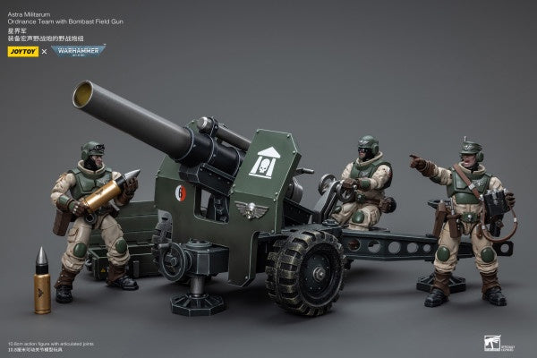 Ordnance Team with Bombast Field Gun Astra Militarum Joy Toy