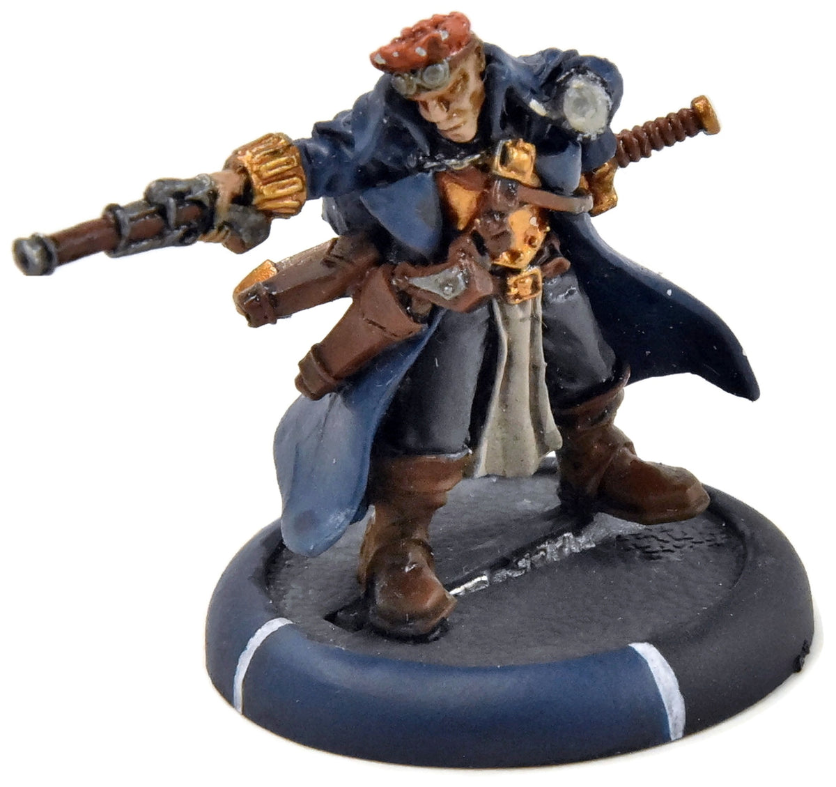 WARMACHINE Gun Mage Captain #1 METAL Cygnar