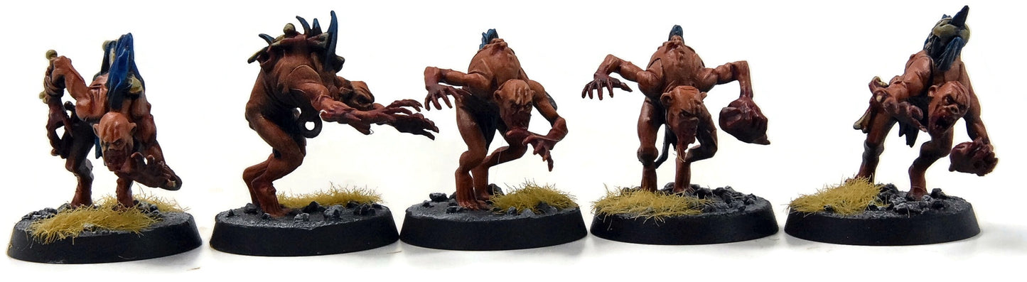 FLESH-EATER COURTS 10 Crypt Ghouls #3 WELL PAINTED Sigmar 7028
