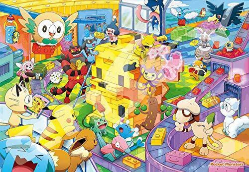Ensky Puzzle Pokemon Pikachu Blocks 1000pc