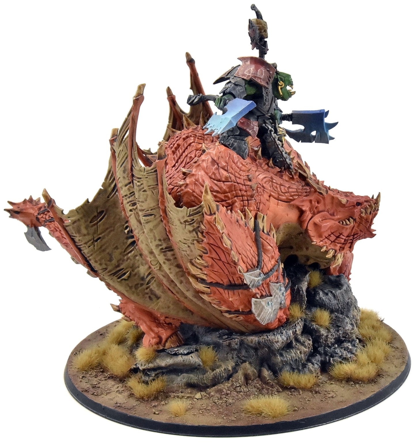 ORRUK WARCLANS Megaboss on Maw-krusha #1 WELL PAINTED Sigmar