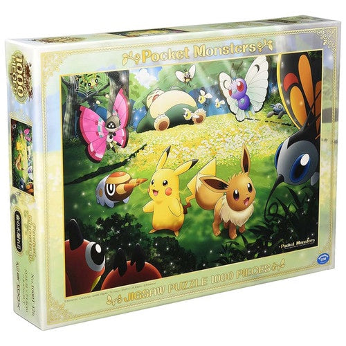 Ensky Puzzle 1000T-126 Sunlight Through the Forest "Pokemon"