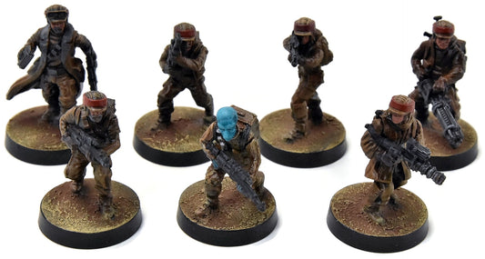 STAR WARS LEGION 7 Rebels Troopers #1 PRO PAINTED rebels