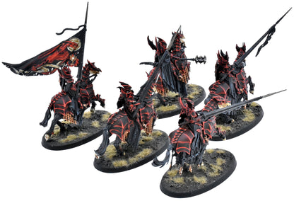 SOULBLIGHT GRAVELORDS 5 Blood Knights #1 COMMISSION PRO PAINTED Sigmar 3328