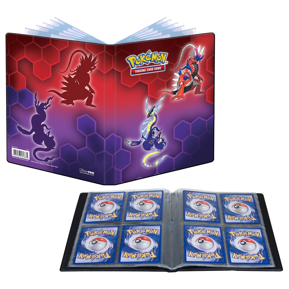 Ultra Pro Portfolio 4pkt Pokemon Koraidon/miraidon