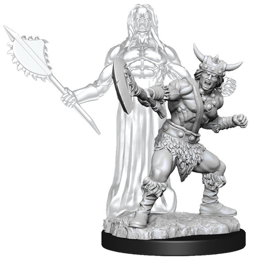 D&D Unpainted Minis Wv11 Male Human Barbarian