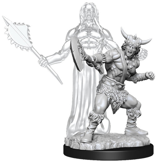 D&D Unpainted Minis Wv11 Male Human Barbarian