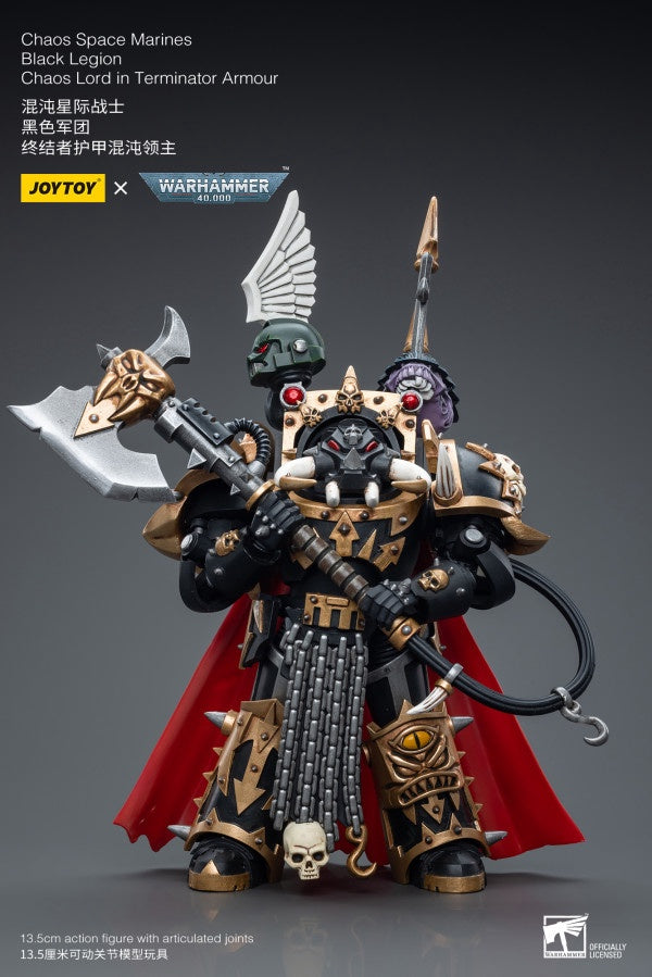 Black Legion Chaos Lord in Terminator Armour Chaos Space Marines Joy Toy