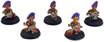 FYRESLAYERS 5 Auric Hearthguard #2 WELL PAINTED Warhammer Sigmar 4209