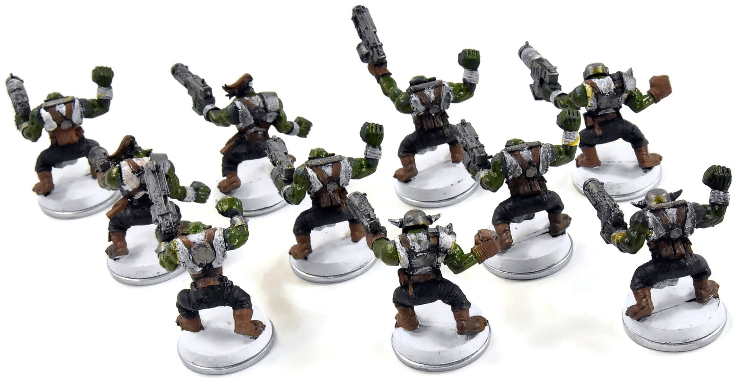 ORKS 10 Ork Boyz #19 Warhammer 40K