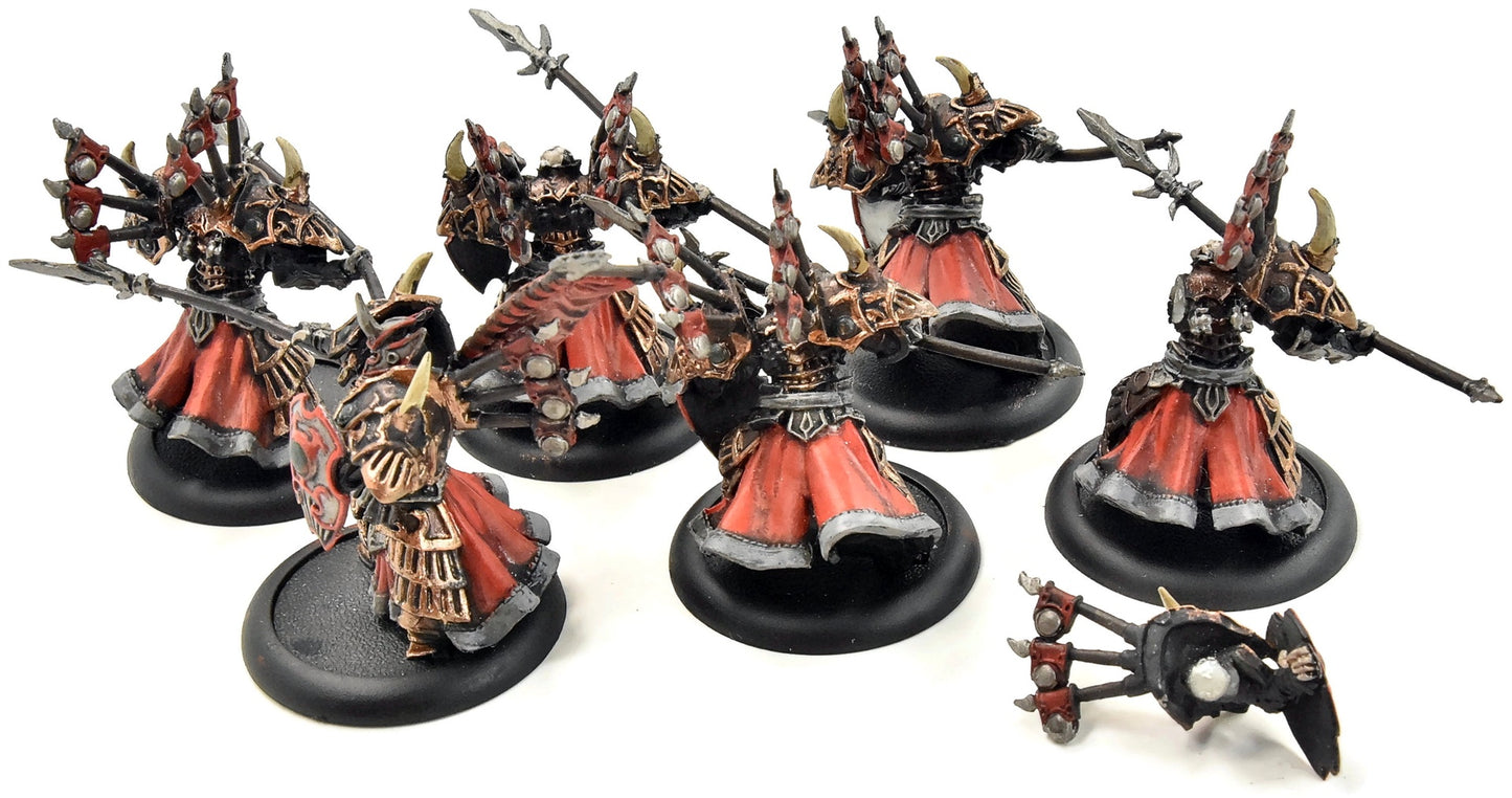HORDES 6 Cataphract Arcuarii #1 skorne WELL PAINTED