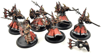 HORDES 6 Cataphract Arcuarii #1 skorne WELL PAINTED