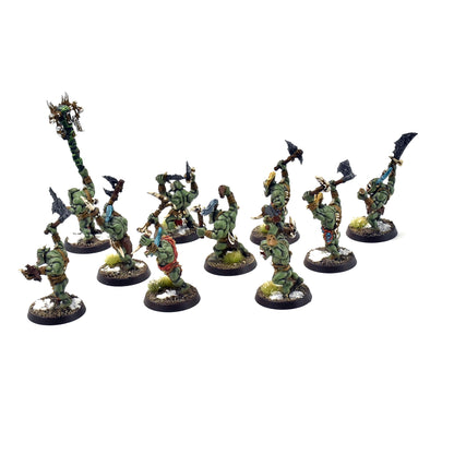 ORRUK WARCLANS 10 Savage Orruks #1 PRO PAINTED Sigmar