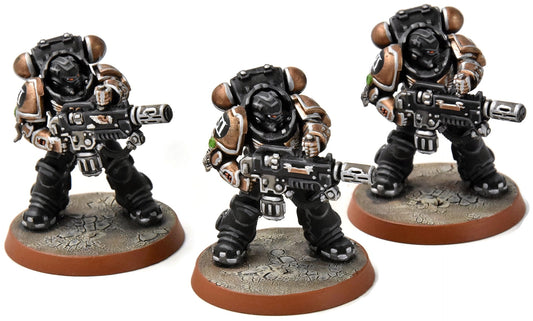 SPACE MARINES 3 Eradicators #6 PRO PAINTED Warhammer 40K