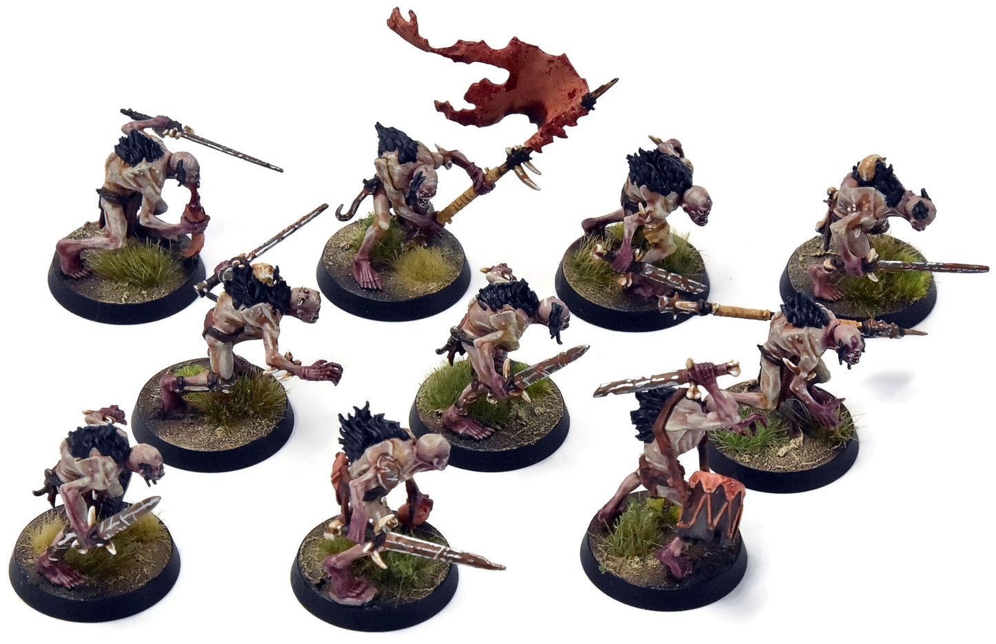 FLESH-EATER COURTS 10 Morbheg Guards #2 PRO PAINTED Cryptguard