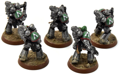 DARK ANGELS 5 Infernus Marines #1 PRO PAINTED Warhammer 40K