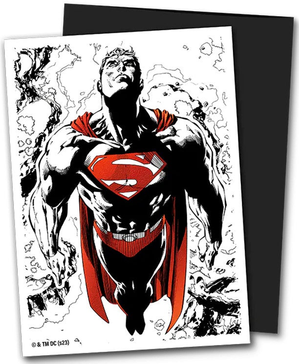 Dragon Shield Sleeves Superman Core Red/white 100ct