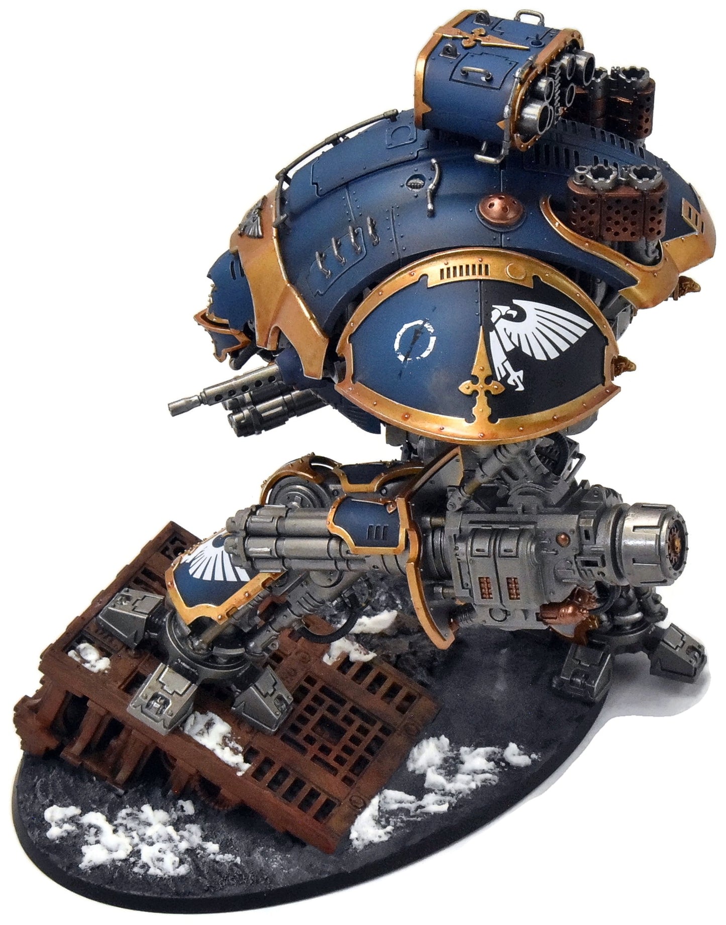 IMPERIAL KNIGHTS Questoris Knight Crusader #1 PRO-PAINTED Warhammer 40K