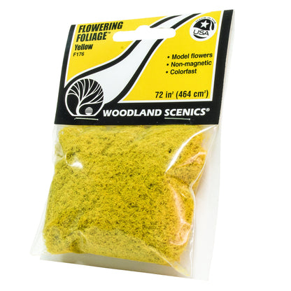 Woodland Scenics Flower Foliage yellow (Covers 100 Sq.In.) F176