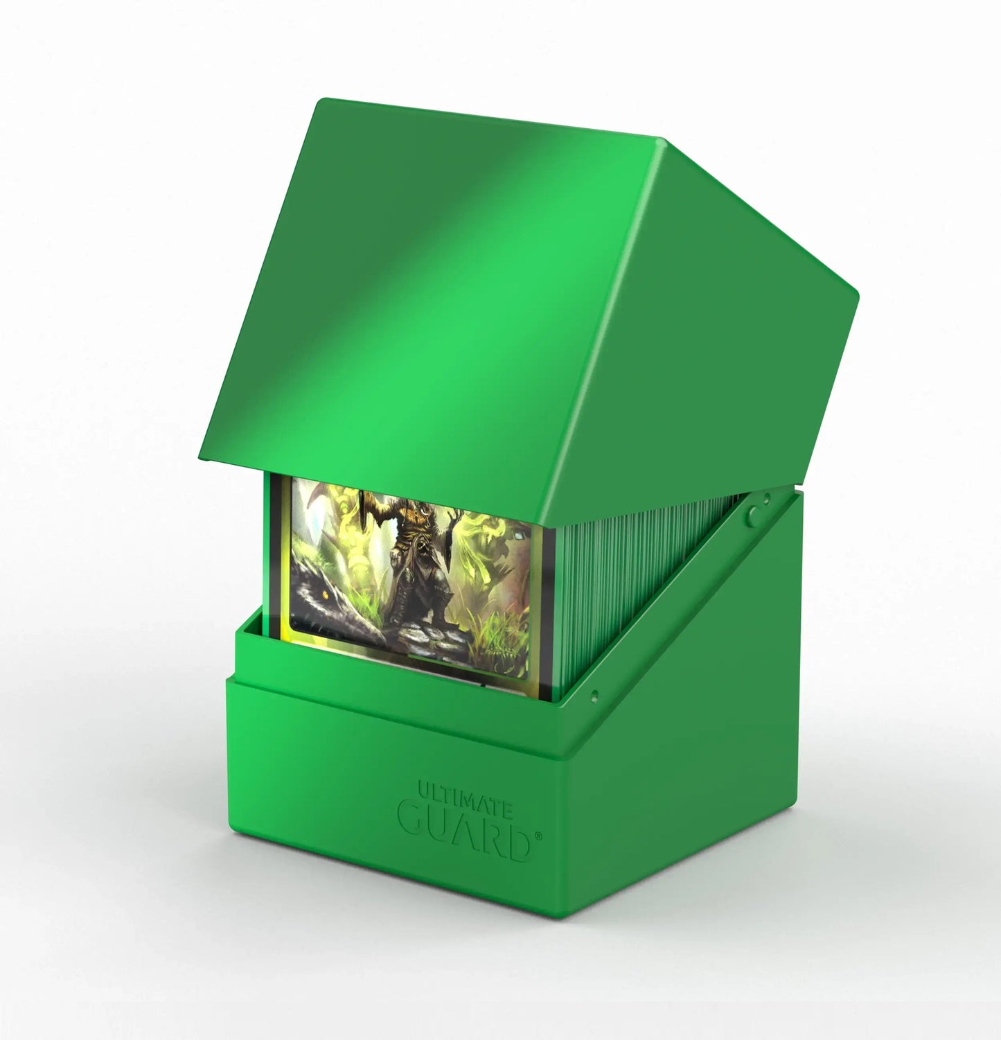 Ultimate Guard Deck Case Boulder 100+ Solid Green