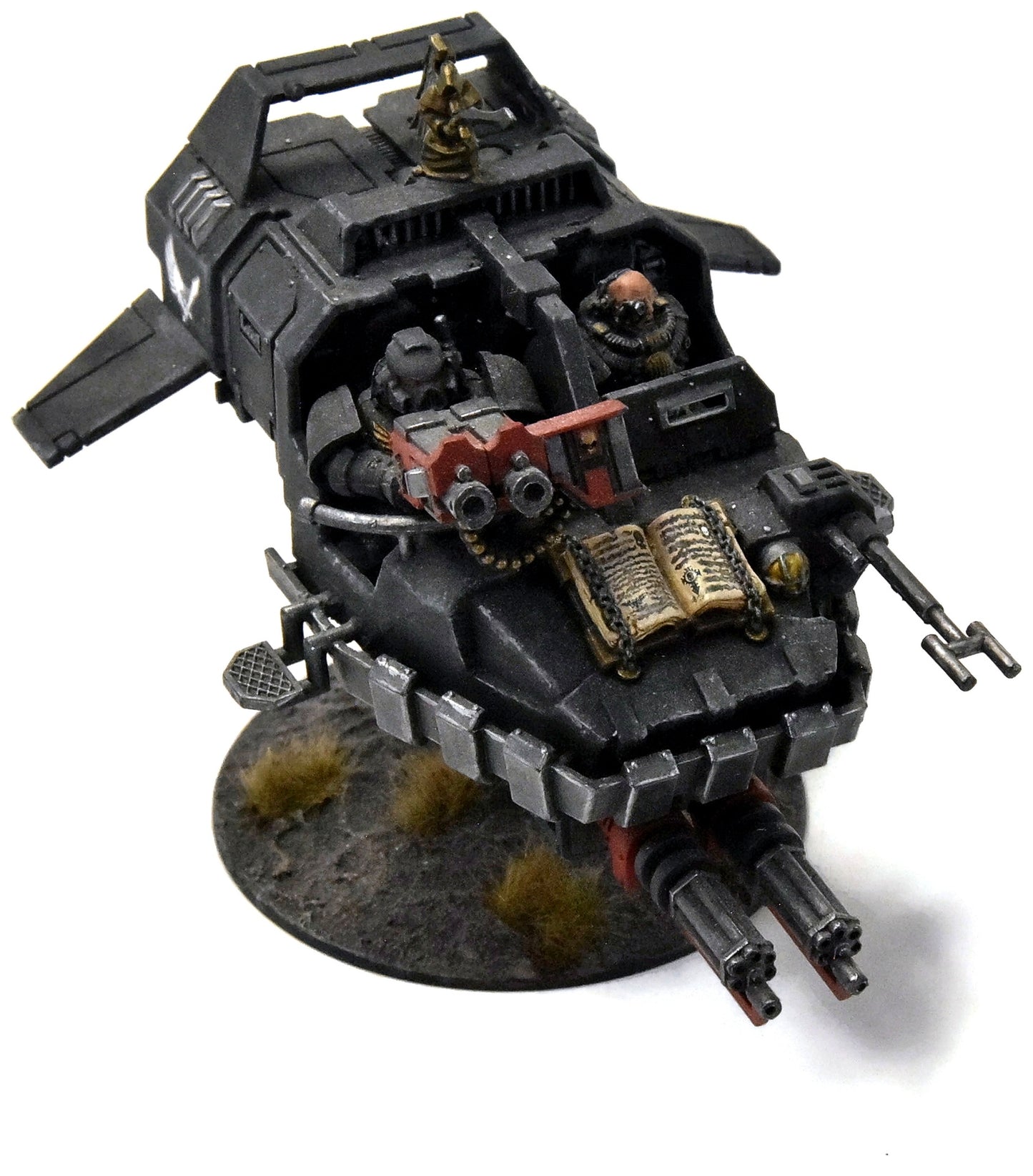 DARK ANGELS Ravenwing Talonmaster land speeder #1 WELL PAINTED 40K