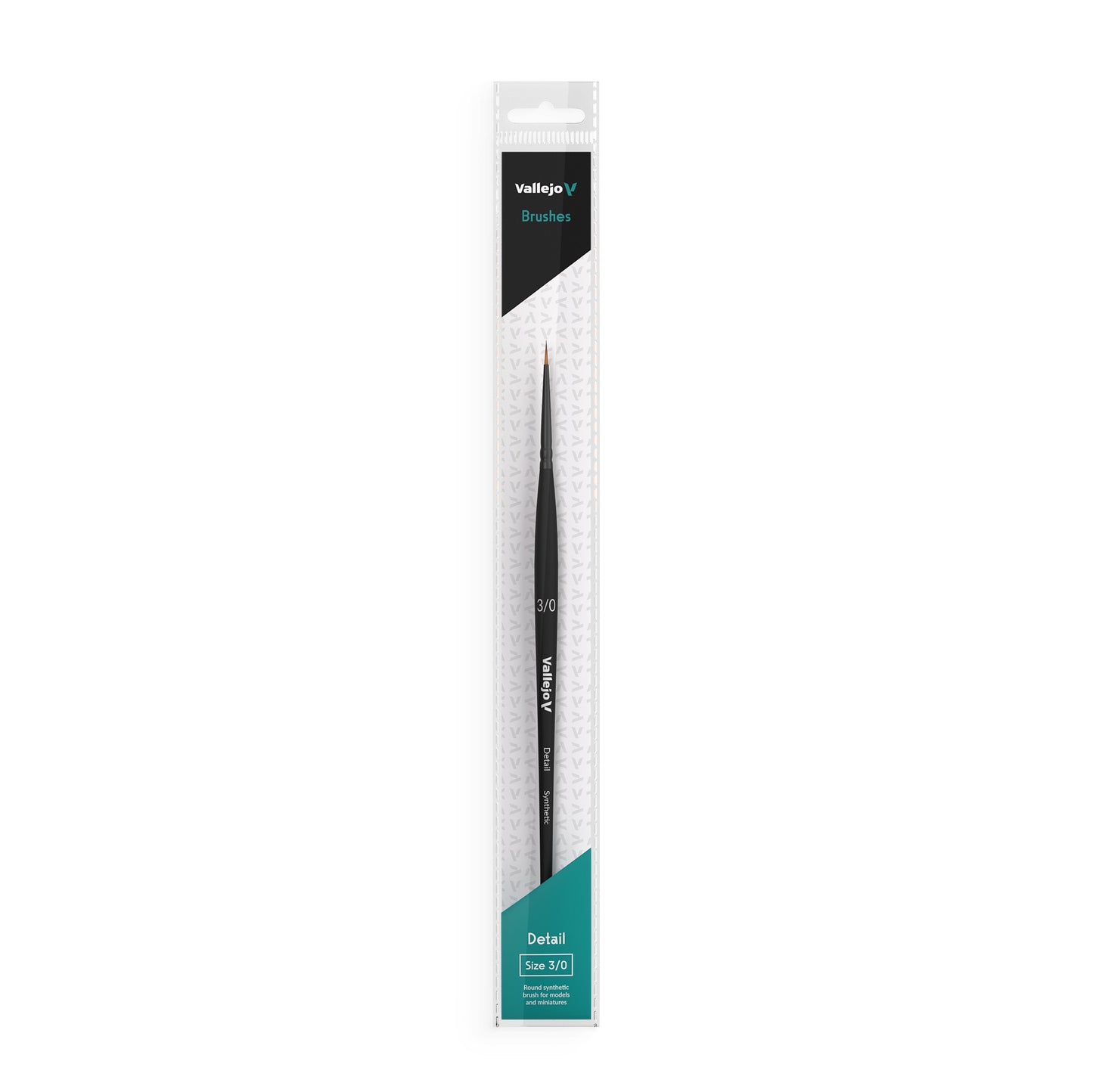 Vallejo - Round Synthetic Brush No. 3/0 (VAL-B02030)
