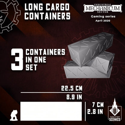 Long Cargo Containers (3) [Gaming Series]