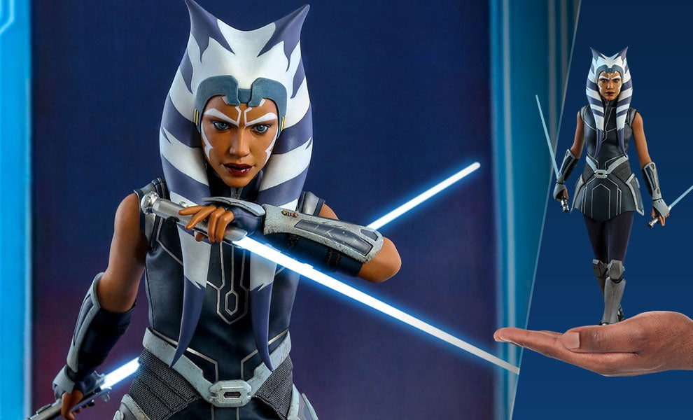 Figurine Ahsoka Tano à l'échelle 1/6 par Hot Toys, The Clone Wars