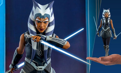 Figurine Ahsoka Tano à l'échelle 1/6 par Hot Toys, The Clone Wars