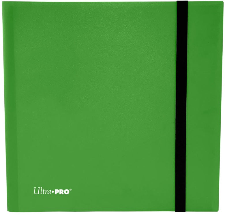 Ultra Pro Binder Pro Eclipse 12 Pocket Lime Green