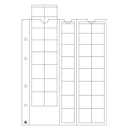 Optima Coin Sheets Euro-Set (M40)