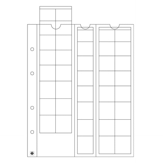 Optima Coin Sheets Euro-Set (M40)