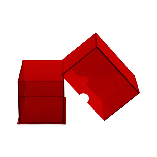 Ultra Pro Deck Box Eclipse 2Pc Apple Red