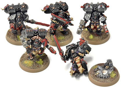 BLOOD ANGELS 5 Death Company With Jump Pack #15 PRO PAINTED Warhammer 40K
