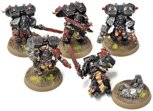 BLOOD ANGELS 5 Death Company With Jump Pack #15 PRO PAINTED Warhammer 40K